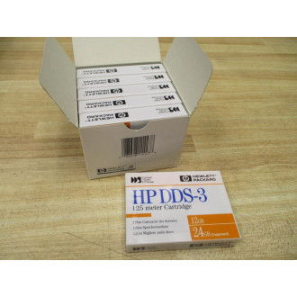 Hewlett Packard HP DDS-3 125 Meter Cartridge HPDDS3 (Pack of 6)