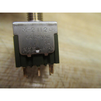 NKK M-2112 Toggle Switch M2112 Red (Pack of 2) - New No Box