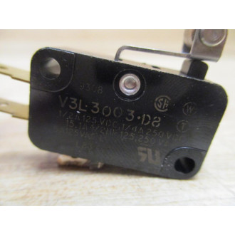 Honeywell  Micro Switch V3L-3003-D8 Snap Switch V3L3003D8 - Used