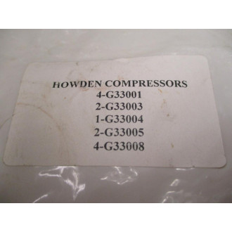 Howden Compressors G33001 Seal Kit