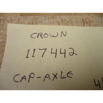 Crown 117442 Axle Cap (Pack of 3) - New No Box