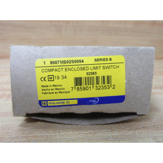 Square D 9007MS02S0054 Compact Enclosed Limit Switch 32353