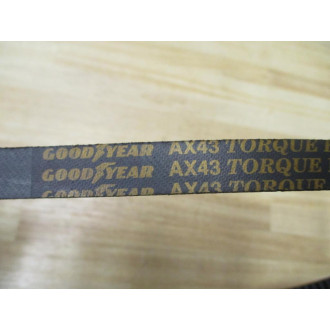 Goodyear AX43 Torque Flex Cogged V-Belt (Pack of 2) Goodyear AX43 Torque Flex Cogged V-Belt (Pack of 2)
