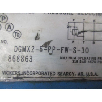 Vickers DGMX2-5-PP-FW-S-30 868863 - Used