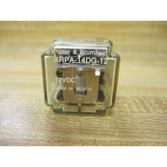 Potter & Brumfield KRPA-14DG-12V Relay KRPA-14DG-12 - New No Box
