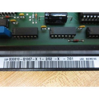 Siemens S30810-Q1067-X1-202-X-701 EWSD Bd LTBAMX1 - Parts Only
