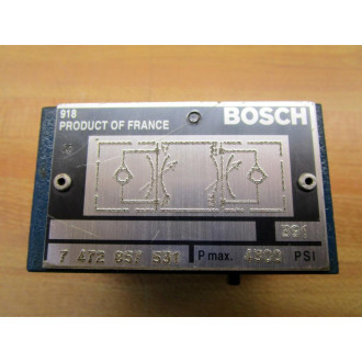 Bosch 7 472 857 531 Flow Control Valve 7472857531 - Used