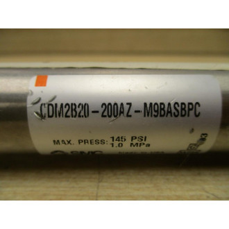 SMC CDM2B20-200AZ-M9BASBPC Air Cylinder CDM2B20200AZM9BASBPC - New No Box