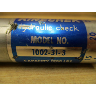 Deschner 1002-31-3 Kinechek Hydraulic Speed Regulator 1002313 1 W Block (Pack of 2) - Used