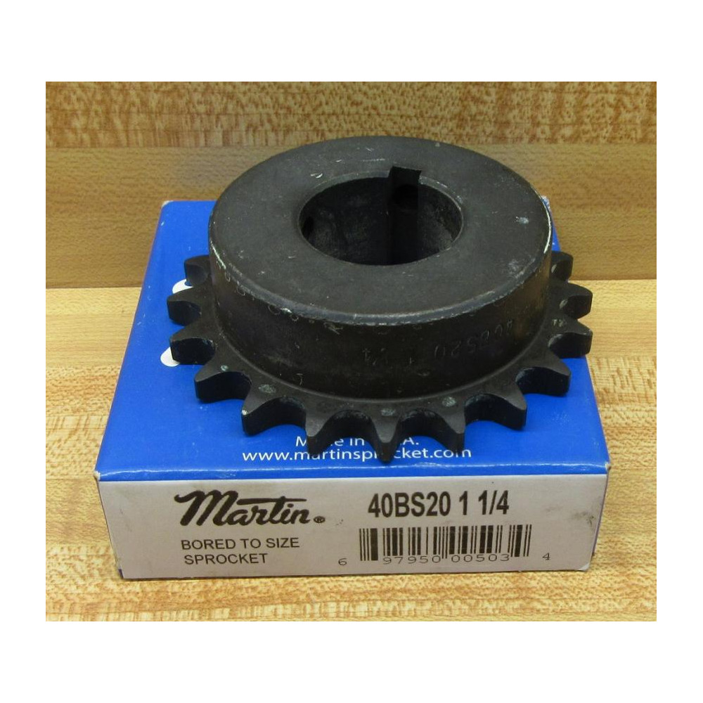 Martin 40BS20 1 14 Sprocket 40BS20114