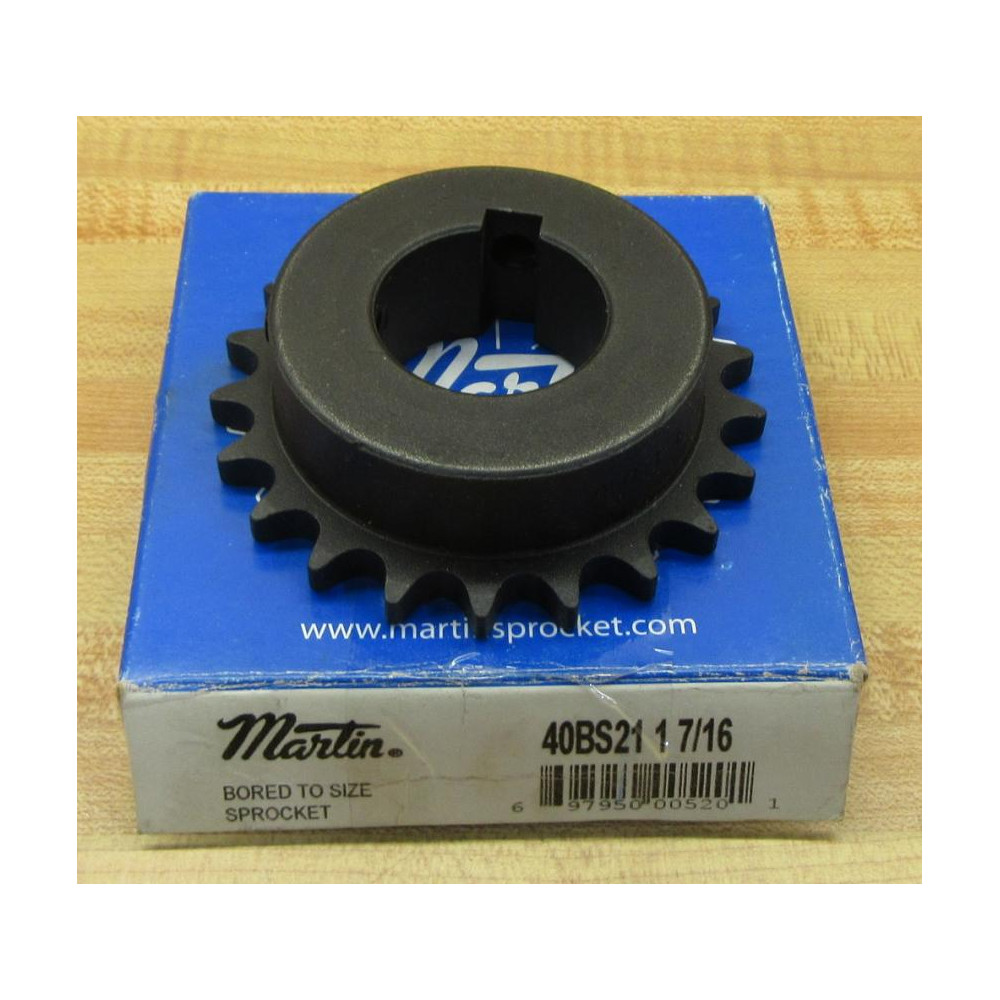 Martin 40BS21 1-716 Sprocket 40BS211716