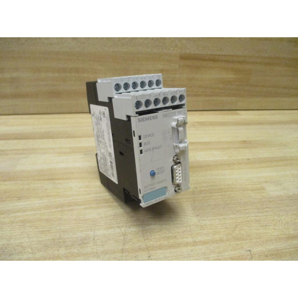 Siemens 3UF7000-1AU00-0 Motor Control WO Bottom Terminals - Used Siemens 3UF7000-1AU00-0 Motor Control WO Bottom Terminals - Used