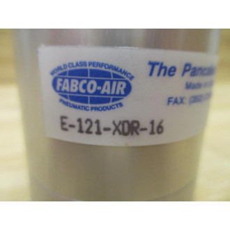 Fabco Air E-121-XDR-16 Pancake Cylinder E121XDR16 - New No Box