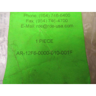 RDE Connects AR-12F6-0000-010-001F Receptacle AR12F60000010001F