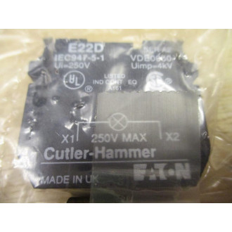 Cutler HammerEaton E22D12 Light Module