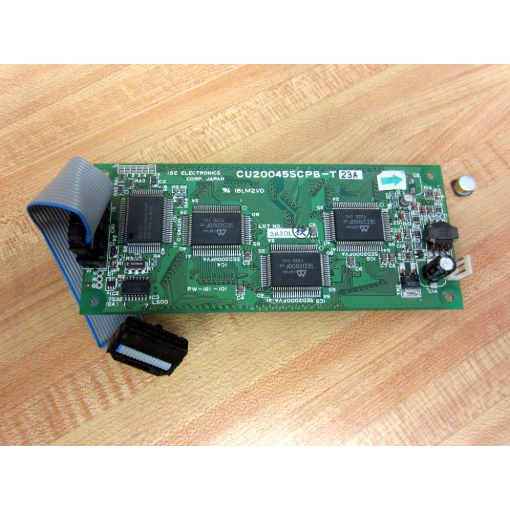 ISE CU20045SCPB-T23A VFD Module  CU20045SCPBT23A Non-Refundable - Parts Only