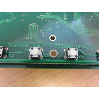 Dickson 300001 Circuit Bd WKeyboard 300002 Non-Refundable - Parts Only