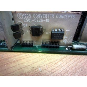 Converter Concepts 2501-0226-10 Power Supply MD80A3CFT33L Non-Refundable - Parts Only