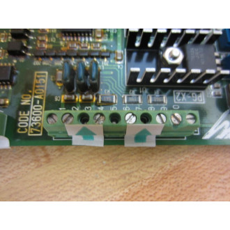 Yaskawa PG-X2 PG Speed Control Card 73600-A0151 Non-Refundable - Parts Only