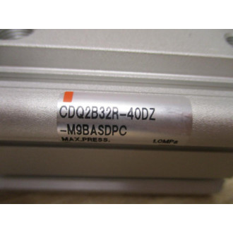 SMC CDQ2B32R-40DZ-M9BASDPC Compact Cylinder CDQ2B32R40DZM9BASDPC