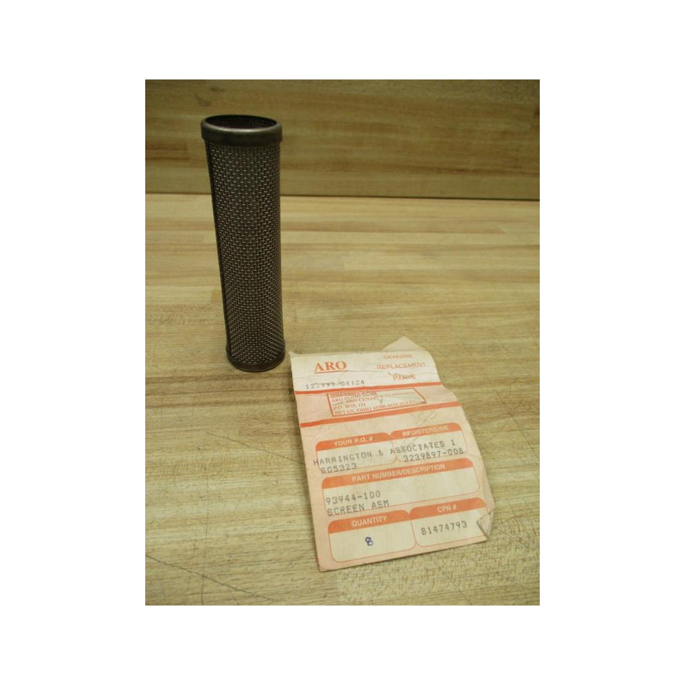 ARO Ingersoll Rand 93944-100 Screen Assembly 93944100 - New No Box