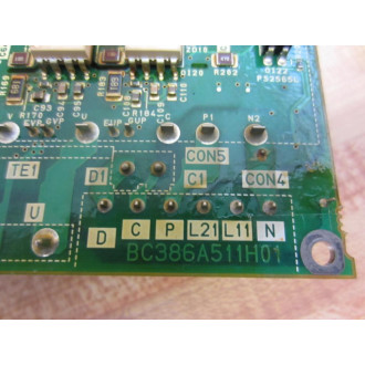 Mitsubishi BC386A511G51 Drives-Servo-PCB  BC386A511H01 J2SB-P03C-EB - Used