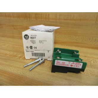 Allen Bradley 800T-XAP Contact Block 800TXAP Series F