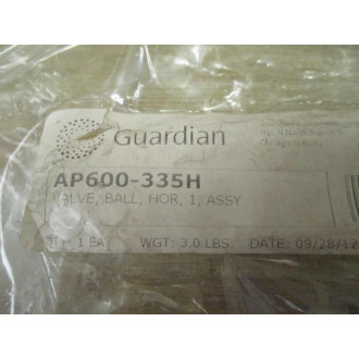 Guardian AP600-335H Ball Valve AP600335H