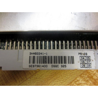 ABB 3HAB2241-1 CPU Board DSQC-325 - Used