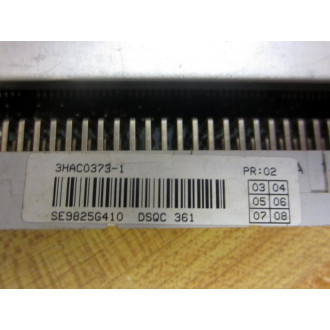 ABB 3HAC0373-1 DSQC 361 CPU Bd 3HAC03731 WMetal Cover - Used