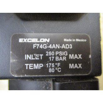 Norgren Excelon F74G-4AN-AD3 General Purpose Filter F74G4ANAD3 - New No Box