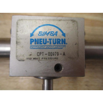 Bimba CPT-00979-A Pneu-Turn Rotary Actuator CPT00979A - Used Bimba CPT-00979-A Pneu-Turn Rotary Actuator CPT00979A - Used