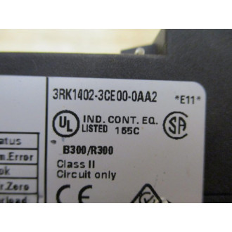 Siemens 3RK1402-3CE00-0AA2 AS I Module 3RK14023CE000AA2 - Used