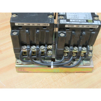 Square D 8736SCO8S Starter 8736-SC08S WReset Button - Used