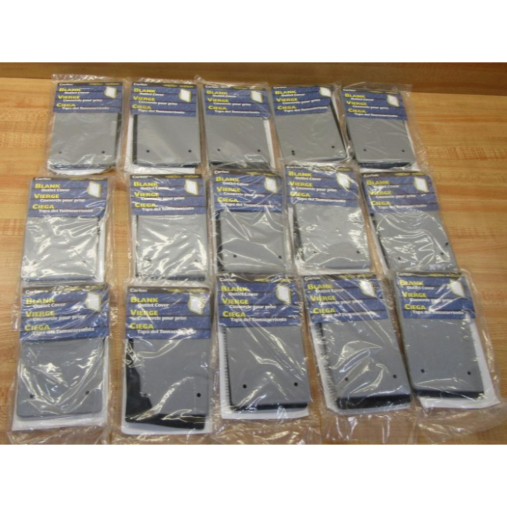 Thomas And Betts Carlon E980CN-CAR Outlet Cover E980CNCAR (Pack of 15) Thomas And Betts Carlon E980CN-CAR Outlet Cover E980CNCAR (Pack of 15)