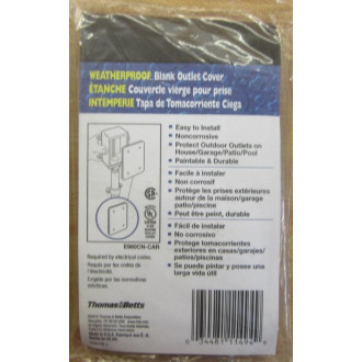 Thomas And Betts Carlon E980CN-CAR Outlet Cover E980CNCAR (Pack of 15) Thomas And Betts Carlon E980CN-CAR Outlet Cover E980CNCAR (Pack of 15)