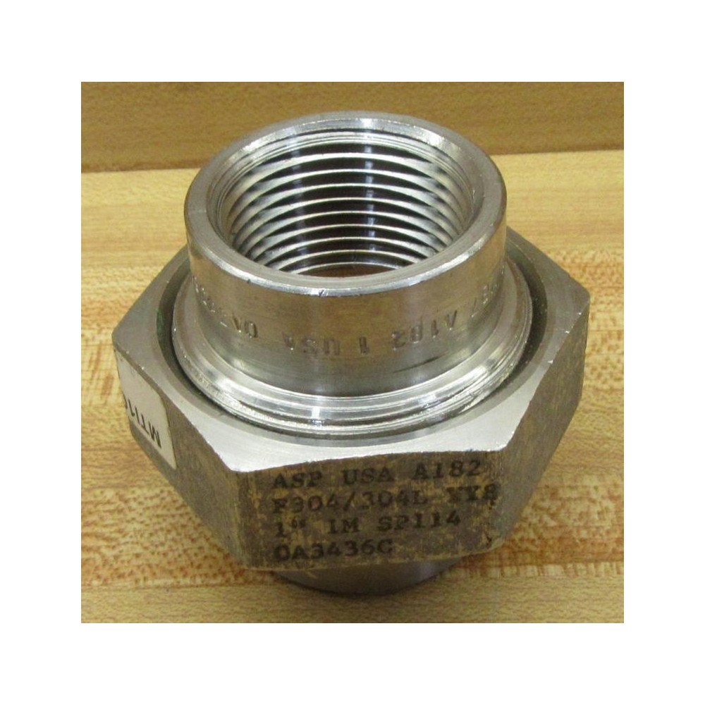 ASP A182 SP114 Union Pipe Fitting IM 0A3436C 1" - New No Box