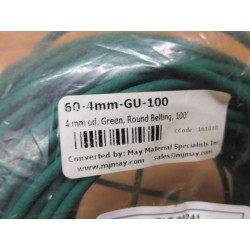 Fenner 60-4MM-GU-100 Green Belting 100Ft  604MMGU100