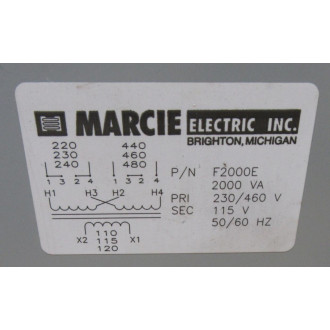 Marcie Electric F2000E Transformer - New No Box