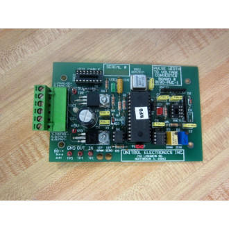 Unitrol Electronics 9180-PWC-1 Pulse Width to Voltage Converter Bd 9180PWC1 - Used