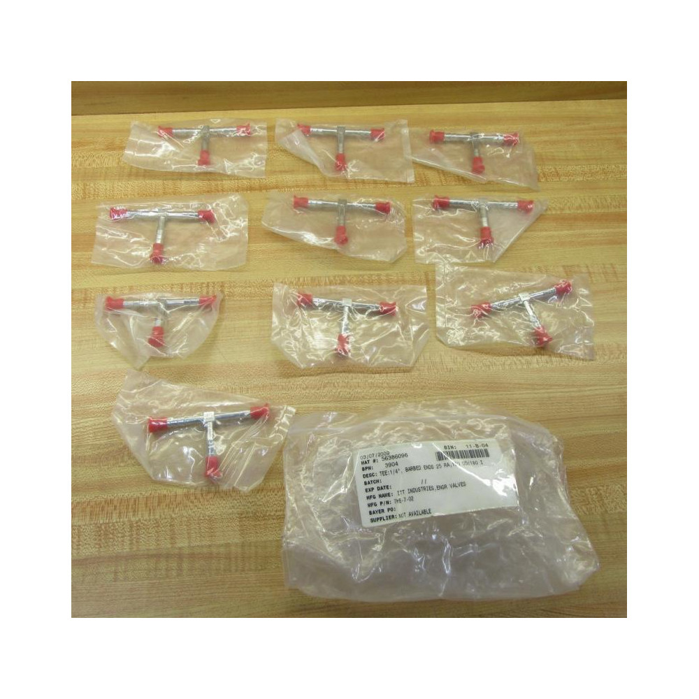 ITT Industries 7HB-7-02 Tee 7HB702 (Pack of 10)