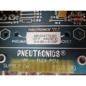 Pneutronics 990-004772-001 Vip-Flex PCU 990004772001 - Used