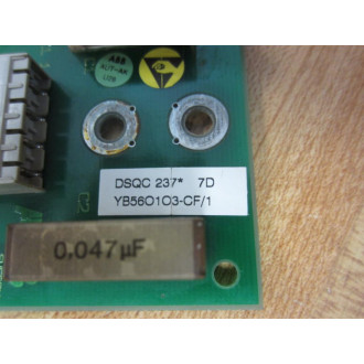 ABB YB560103-CF DSQC 237 Filter Bd YB560103CF - Used