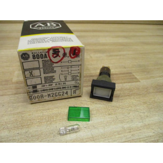 Allen Bradley 800A-M2GG24 Push Button Assy 800AM2GG24