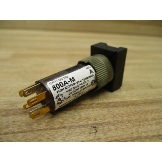 Allen Bradley 800A-M2GG24 Push Button Assy 800AM2GG24