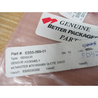 Better Packages E555-069-01 Sensor Assembly E55506901