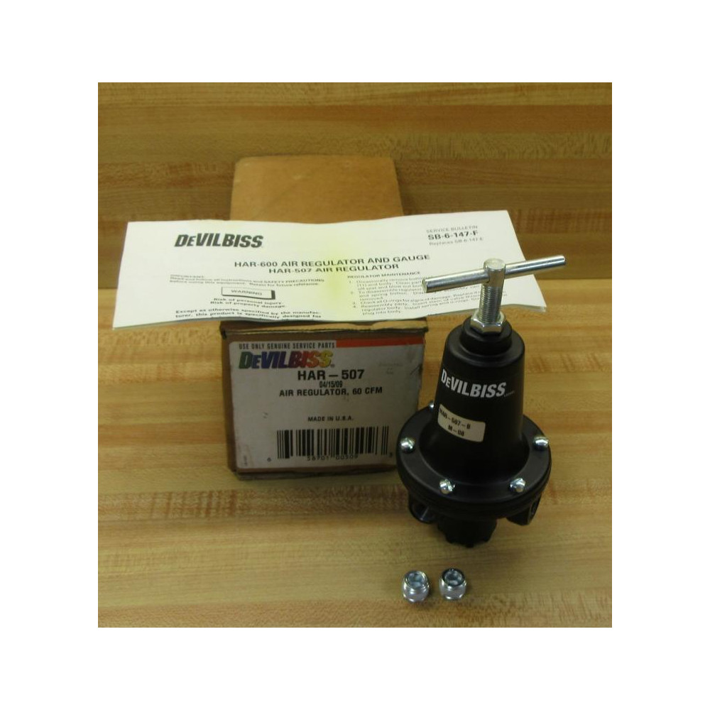 DeVilbiss HAR-507-B Air Regulator HAR507B
