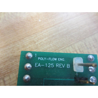 Poly-Flow Eng. EA-125 Circuit Board EA125 VC66 0896 (Pack of 3) - Used