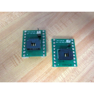 Poly-Flow Eng. EA-125 Circuit Board EA125 VC66 0896 (Pack of 3) - Used