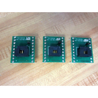Poly-Flow Eng. EA-125 Circuit Board EA125 VC66 0896 (Pack of 3) - Used